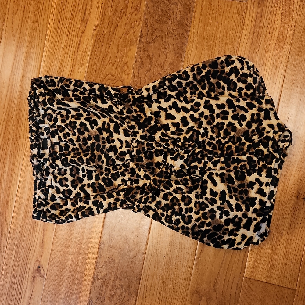 Cheetah romper
